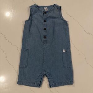 Kids Denim Blue Romper
